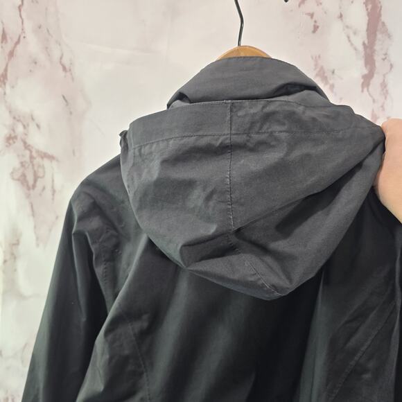 Eddie Bauer Jacket Womens 2XL Black Pink Ski Shell Rain Coat Windbreaker - Picture 6 of 12